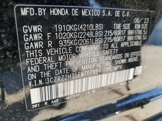 3CZRZ2H35RM707994 | 2024 Honda hr-v lx