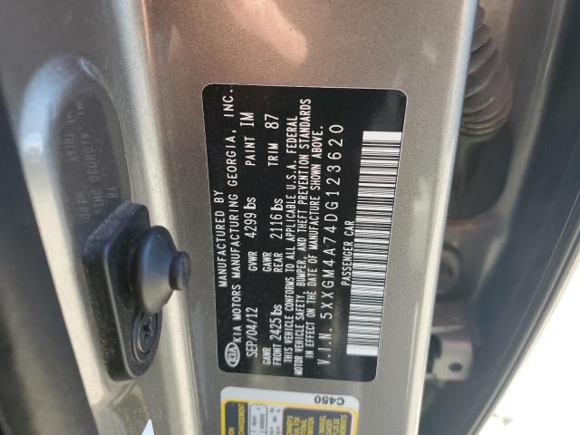 2013 Kia Optima Lx VIN: 5XXGM4A74DG123620 Lot: 70764733