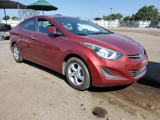 Седани HYUNDAI ELANTRA 2014 Бургунді