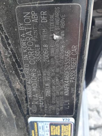 KNAFK4A60E5253566 KIA FORTE LX