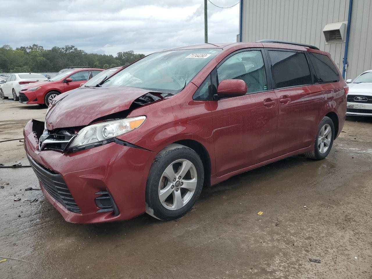 2018 toyota hot sale sienna le