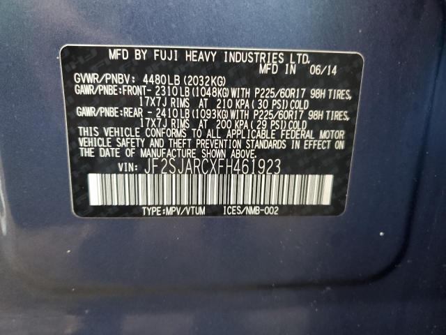 JF2SJARCXFH461923 Subaru Forester 2.5i Limited