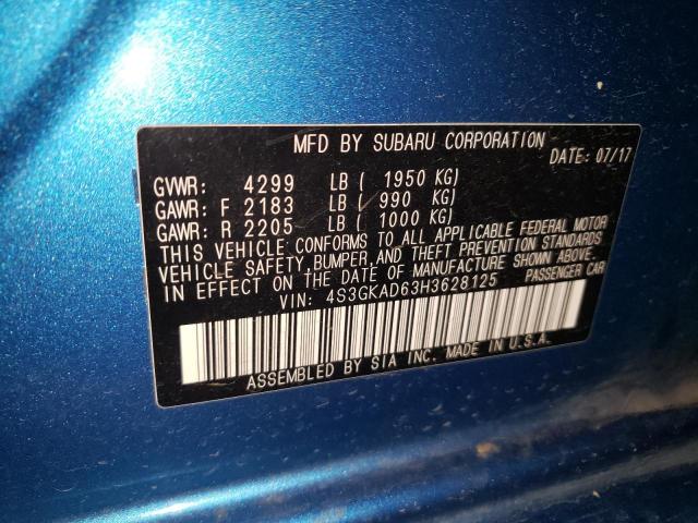 4S3GKAD63H3628125 Subaru Impreza Premium Plus