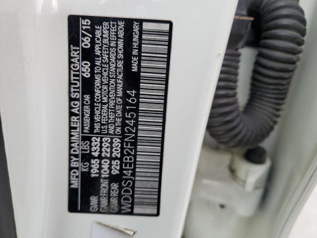 WDDSJ4EB2FN245164 Mercedes-Benz CLA 250