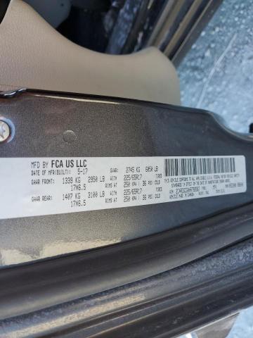 2C4RDGCGXHR789367 Dodge Grand Caravan Sxt