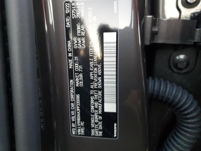 2023 VOLVO S90 ULTIMA LVYH60AA3PP330086