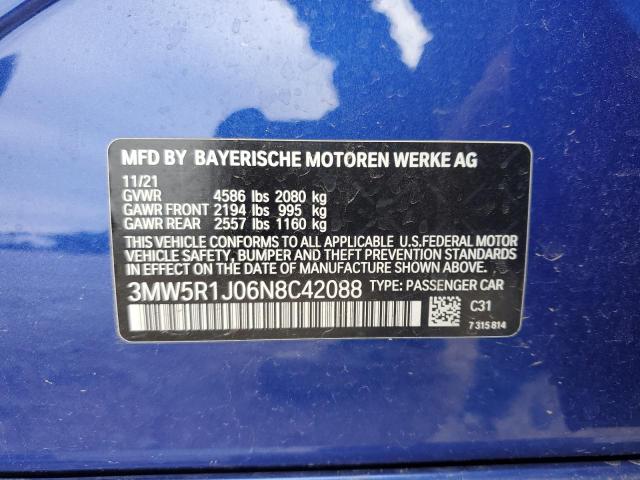 3MW5R1J06N8C42088 BMW 330I