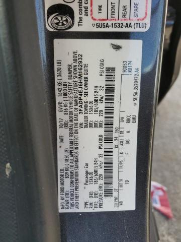 3FADP4EJ6HM162932 Ford FIESTA SE