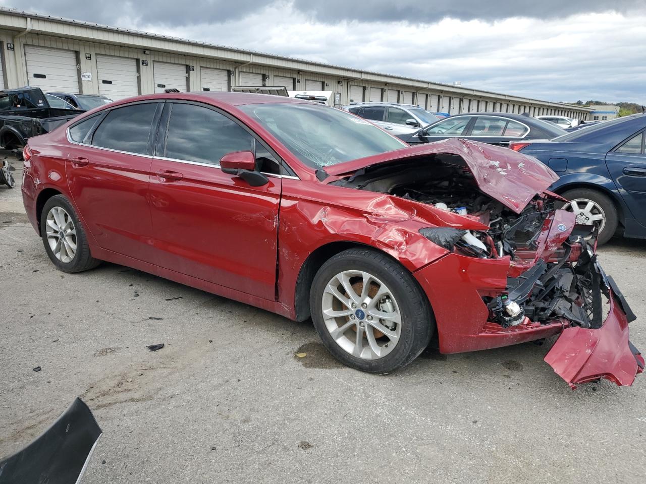 2019 Ford Fusion Se vin: 3FA6P0HD7KR166117