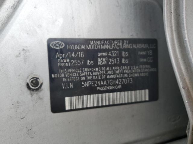 5NPE24AA7GH427073 Hyundai SONATA ECO