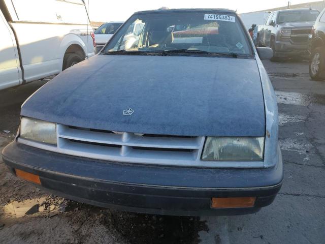 1991 Dodge Shadow VIN: 3B3XP45K6MT592090 Lot: 74196383