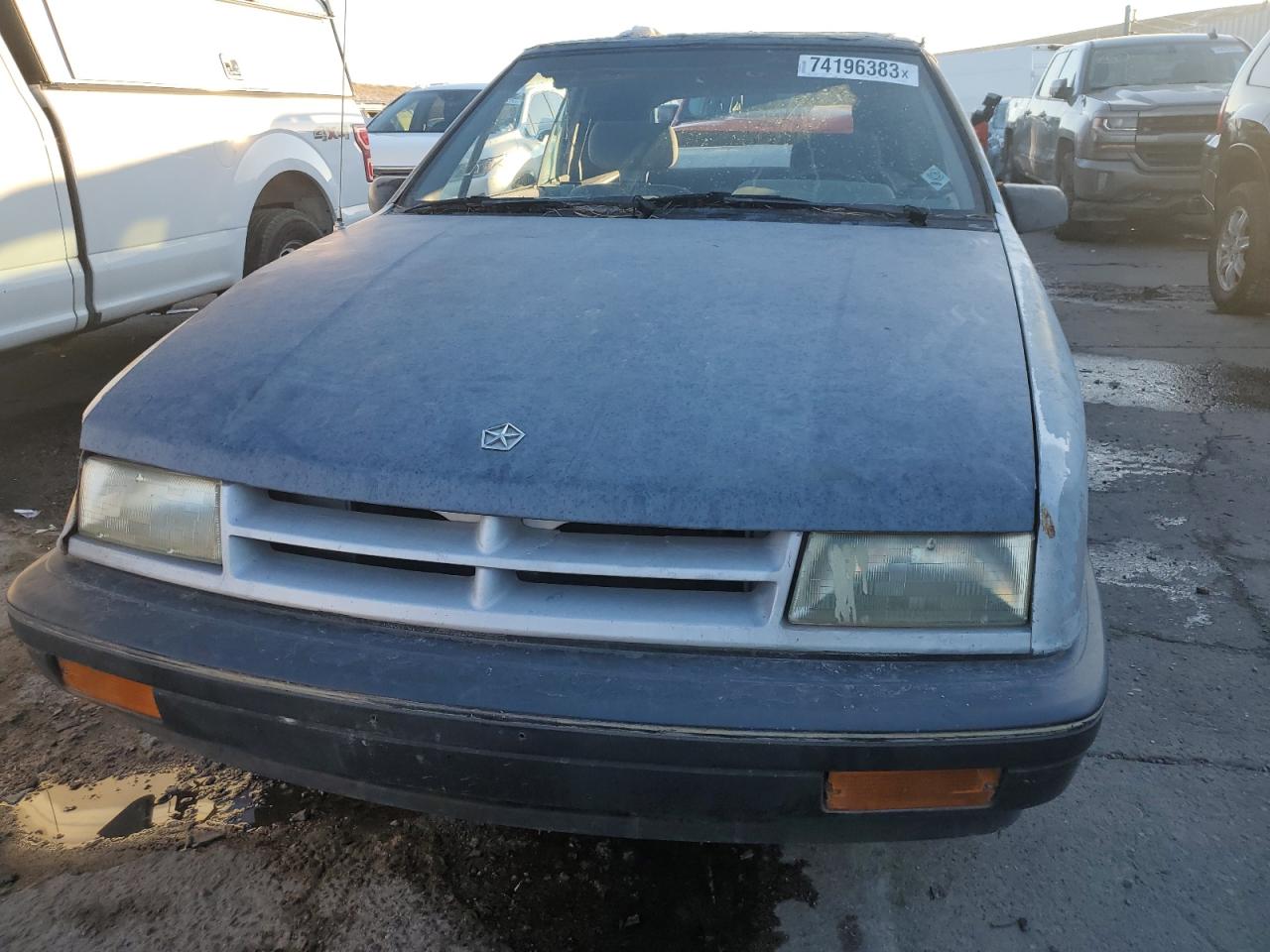 3B3XP45K6MT592090 1991 Dodge Shadow