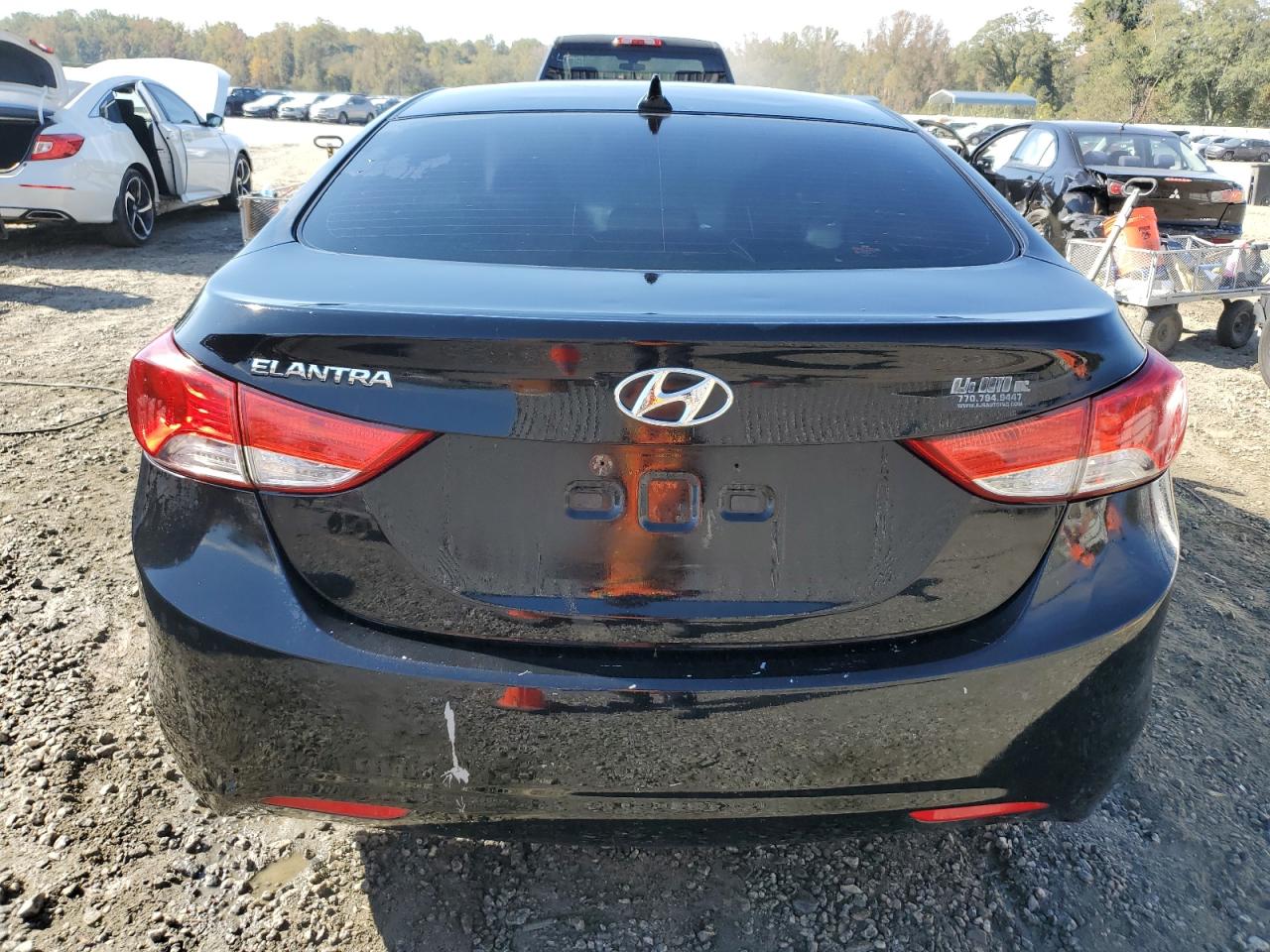 KMHDH4AE4CU288416 2012 Hyundai Elantra Gls