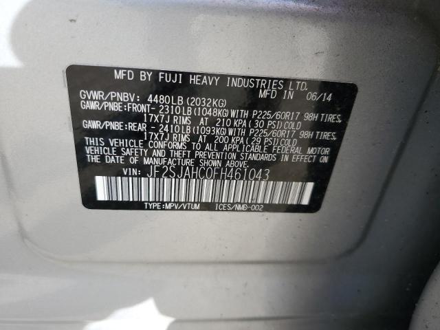 JF2SJAHC0FH461043 Subaru Forester 2.5i Limited