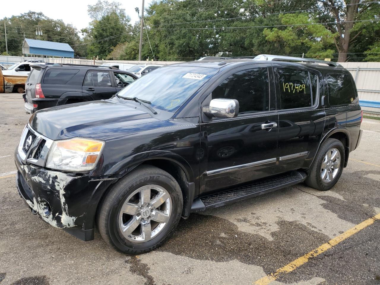 2012 Nissan Armada Sv vin: 5N1BA0ND7CN617254