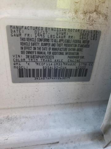 2017 NISSAN SENTRA S - 3N1AB7AP4HY263079