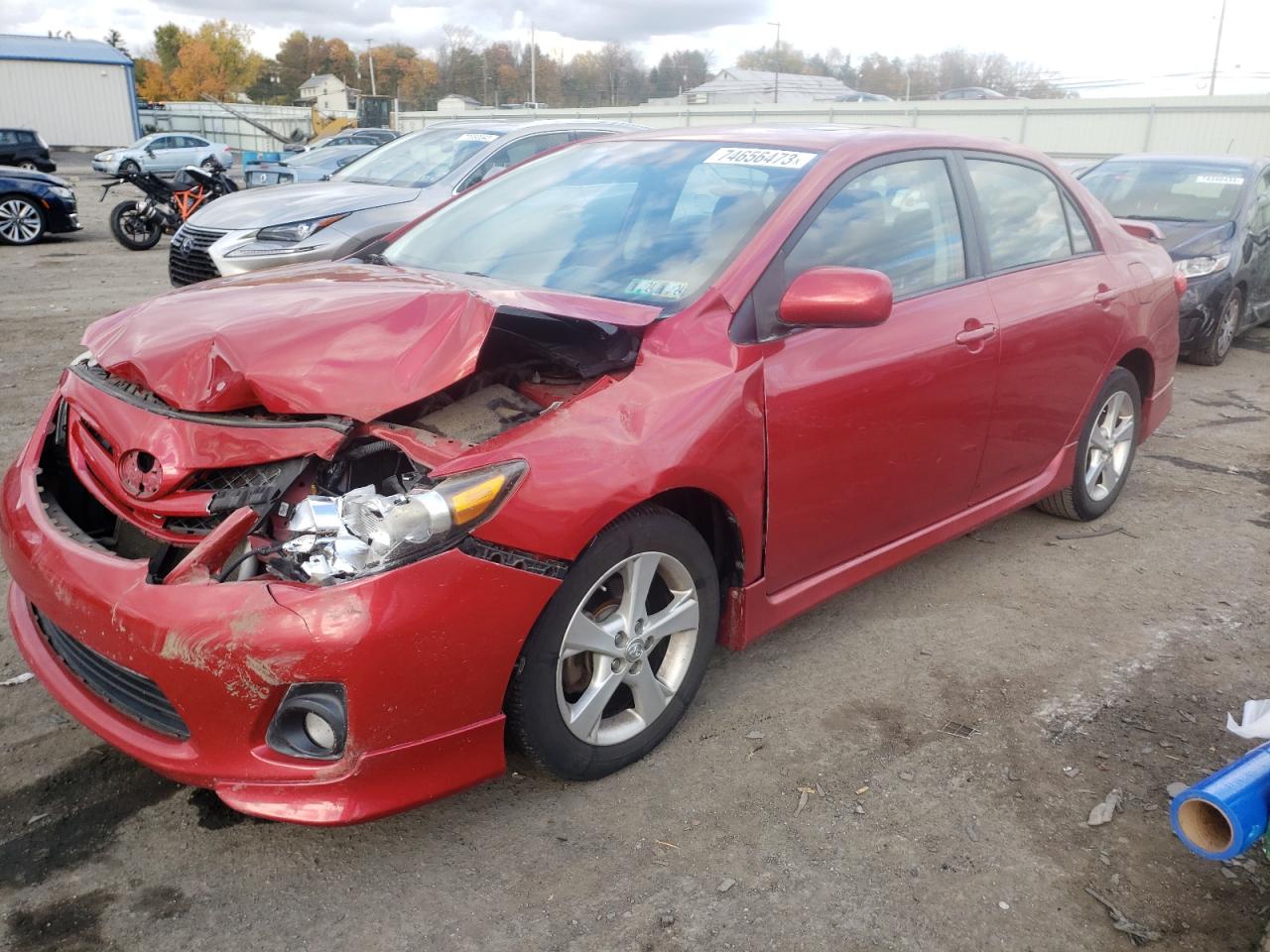 2T1BU4EE9CC760088 2012 Toyota Corolla S