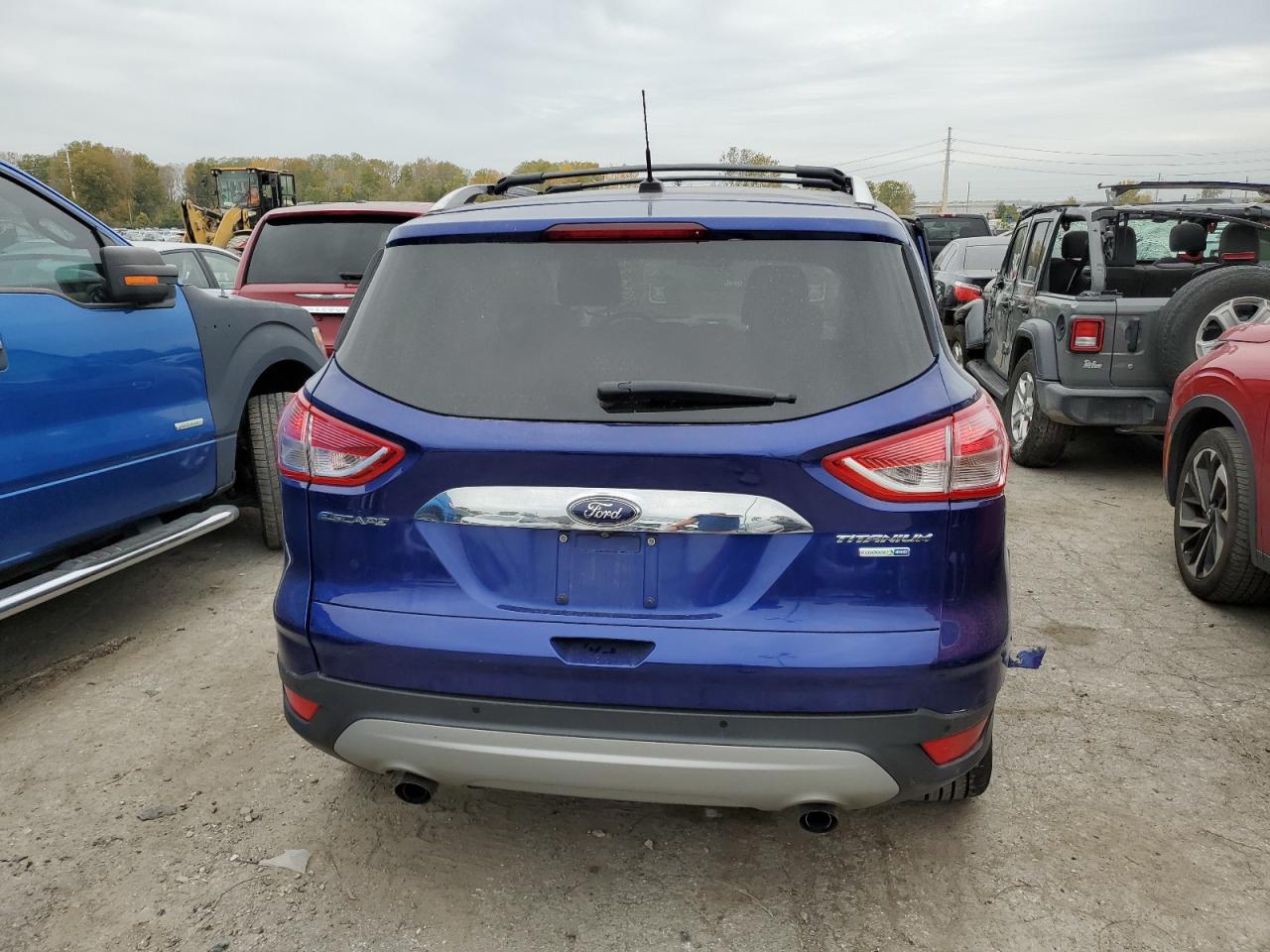 Lot #2373708580 2014 FORD ESCAPE TIT