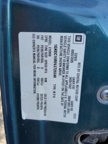 1997 GMC Suburban C1500 VIN: 1GKEC16R9VJ728348 Lot: 72079893