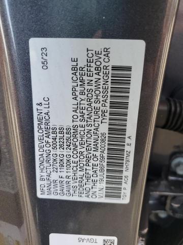 19UUB6F59PA003826 | 2023 Acura tlx a-spec