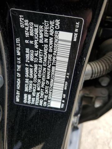 SHHFK7H69MU230888 Honda CIVIC EX