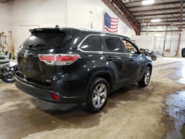 VIN 5TDKKRFH6ES021671 2014 Toyota Highlander, Xle no.3