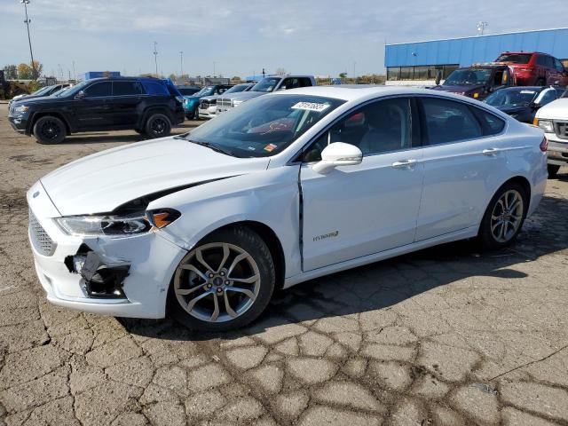 Lot #2455156374 2019 FORD FUSION TIT salvage car