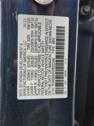  HONDA CRV 2023 Синій