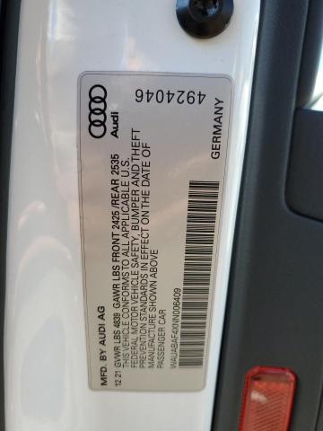 WAUABAF4XNN006409 Audi A4 PREMIUM 12