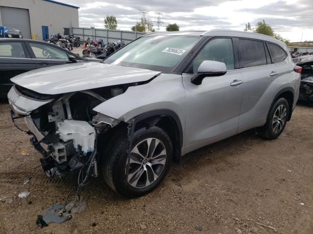 VIN 5TDGZRBH9MS142622 2021 Toyota Highlander, Xle no.1