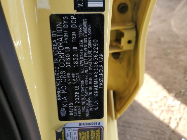 2016 KIA RIO LX - KNADM4A31G6562290