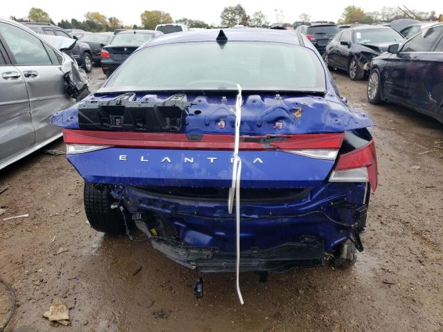  HYUNDAI ELANTRA 2022 Синій