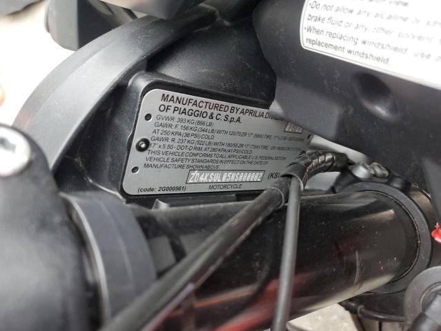 2022 APRILIA TUONO 660 ZD4KSUL05NS000002
