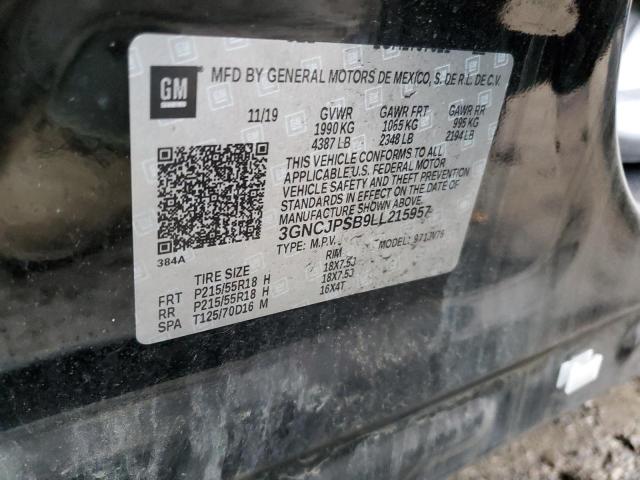 2020 CHEVROLET TRAX 1LT - 3GNCJPSB9LL215957
