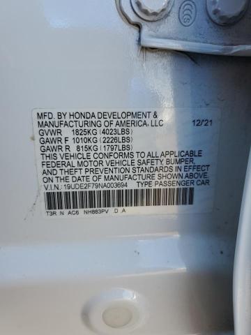 19UDE2F79NA003694 Acura ILX PREMIU 12