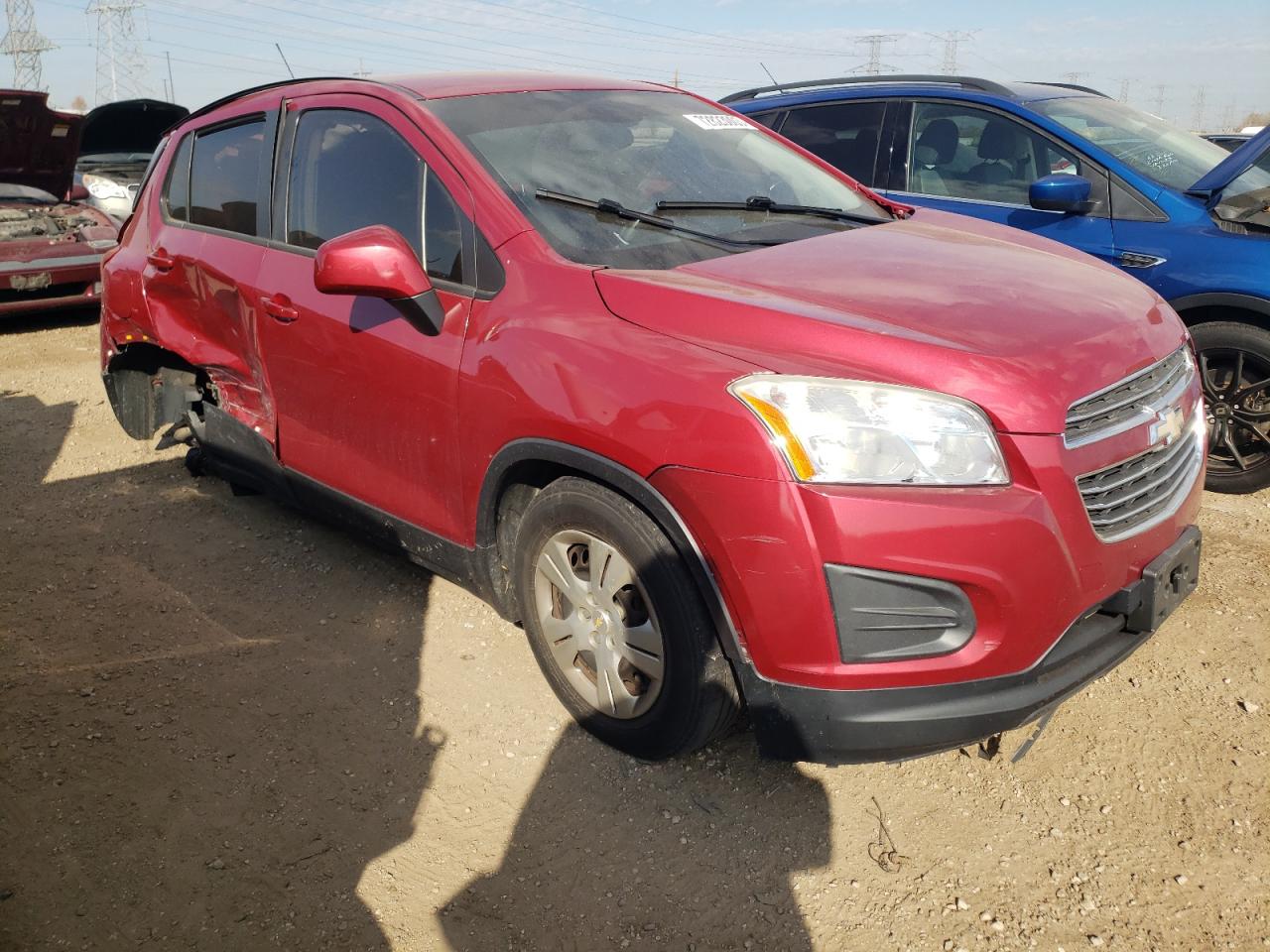 KL7CJKSB6FB129004 2015 Chevrolet Trax Ls