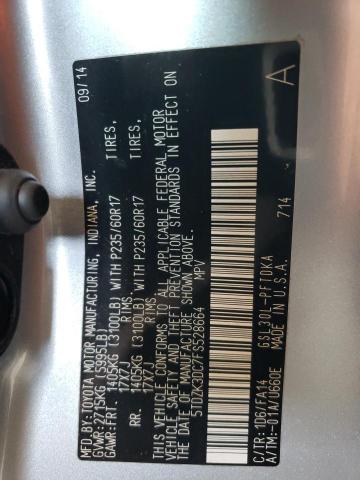 5TDZK3DC7FS528664 Toyota SIENNA