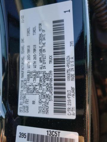 5TFLA5DBXPX067399 Toyota Tundra Crewmax Sr