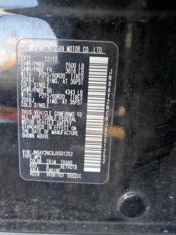 JN8AY2NC9JX501252 Nissan ARMADA SV