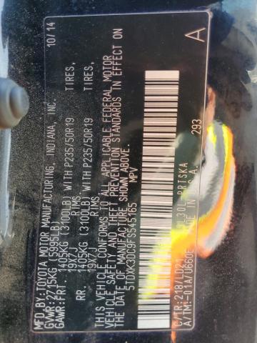 2015 TOYOTA SIENNA SPO - 5TDXK3DC9FS545165