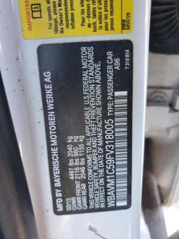 WBAVM1C59FV318005 BMW X1 Sdrive28i