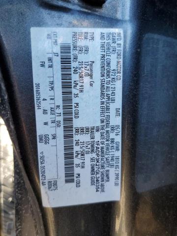 1FADP3K27GL340354 Ford FOCUS SE