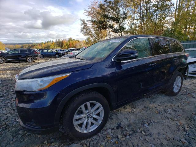 2016 Toyota Highlander LE