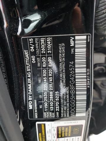 WDCGG5HB8FG426574 Mercedes-Benz GLK 350