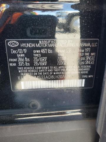 5NMS33AD8LH207629 | 2020 HYUNDAI SANTA FE S