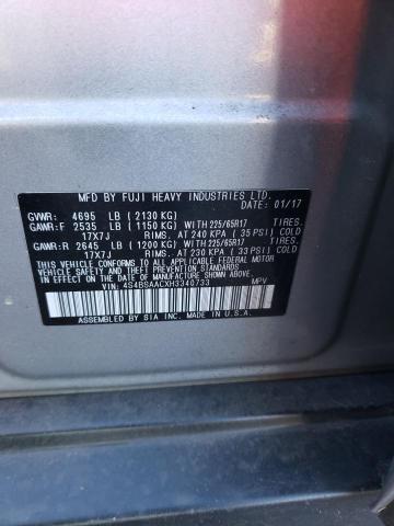 4S4BSAACXH3340733 Subaru Outback 2.5i