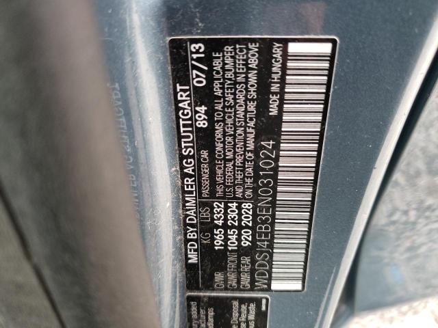 WDDSJ4EB3EN031024 Mercedes-Benz CLA 250