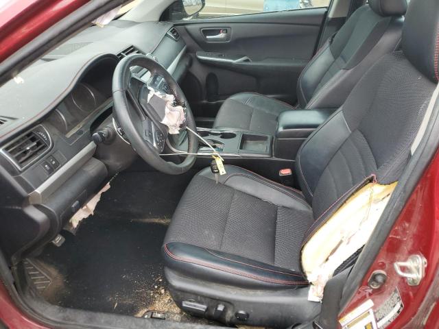  TOYOTA CAMRY 2017 Бордовий