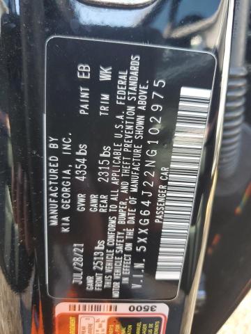 5XXG64J22NG102975 KIA K5 GT LINE