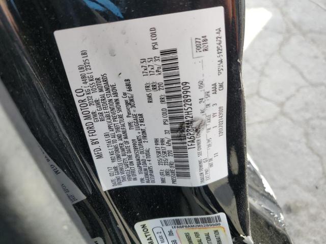 2017 FORD MUSTANG - 1FA6P8AM2H5289909